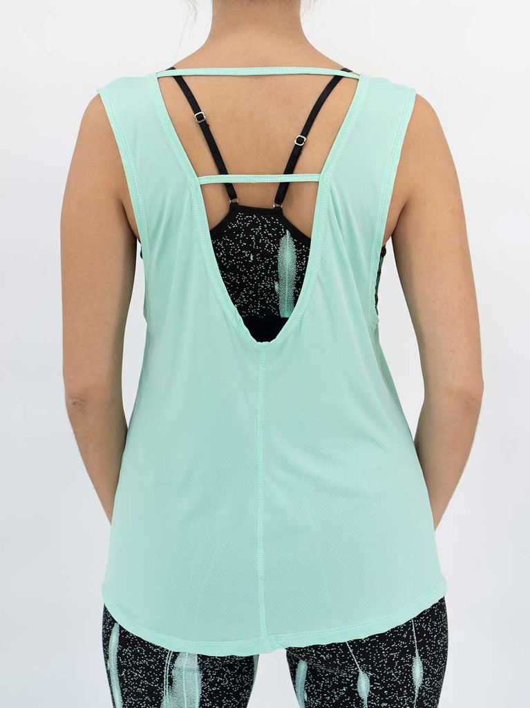 Musculosa Tekking Espalda Abierta