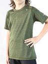 Remera Kids Dry Tech Melange Verde