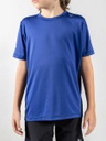 Remera Kids Dry Stretch Azul Combinada