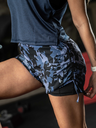 Short Regulable Con Ciclista Gris