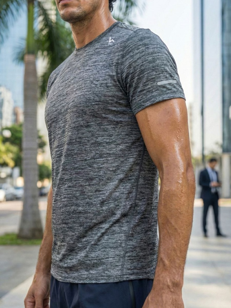 Remera Regular Hit Melange