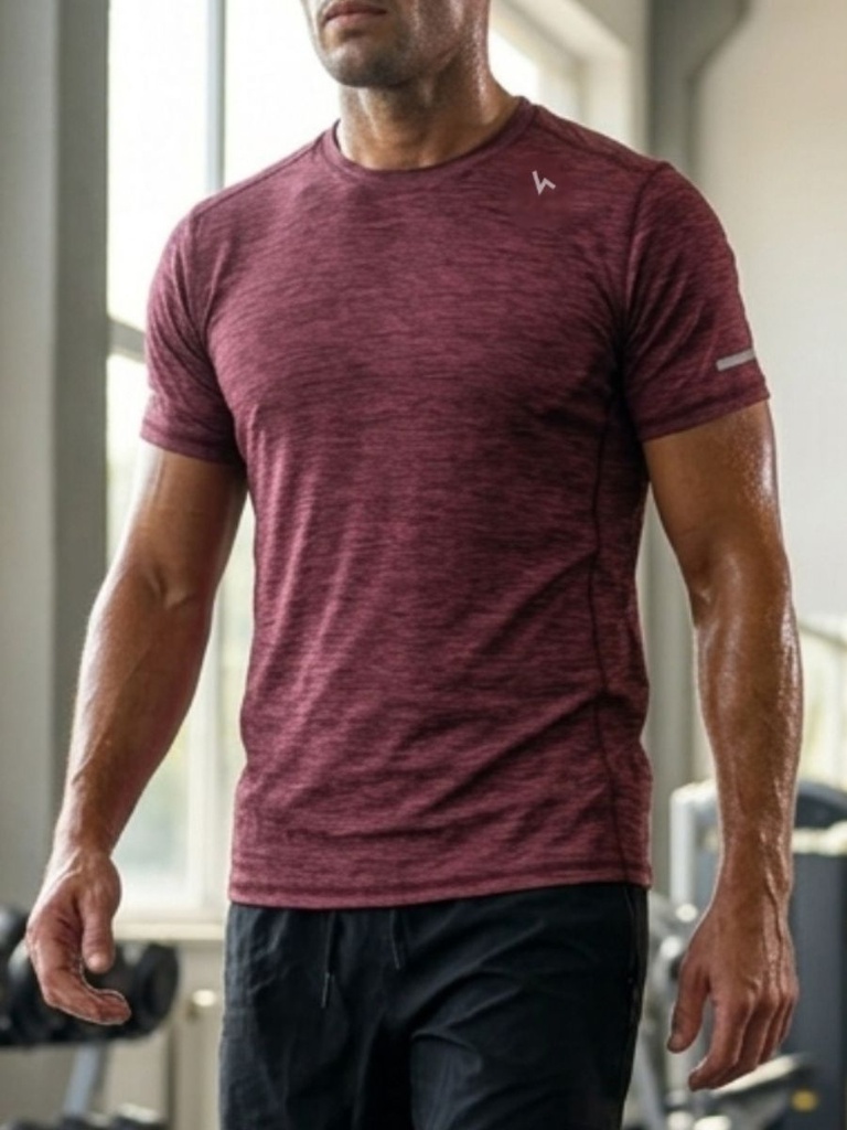 Remera Regular Hit Melange