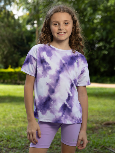 Remera Oversize Tie Dye Niña