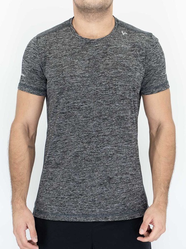 Remera Regular DRY Melange Gris