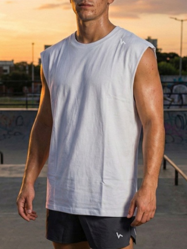 Musculosa Cotton Oversize