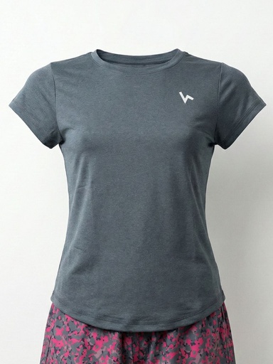 Remera Slim Melange Niña