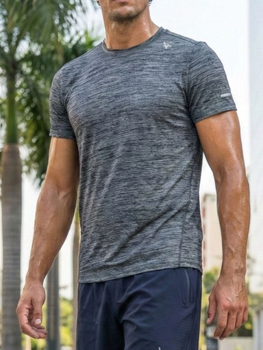 Remera Regular Hit Melange